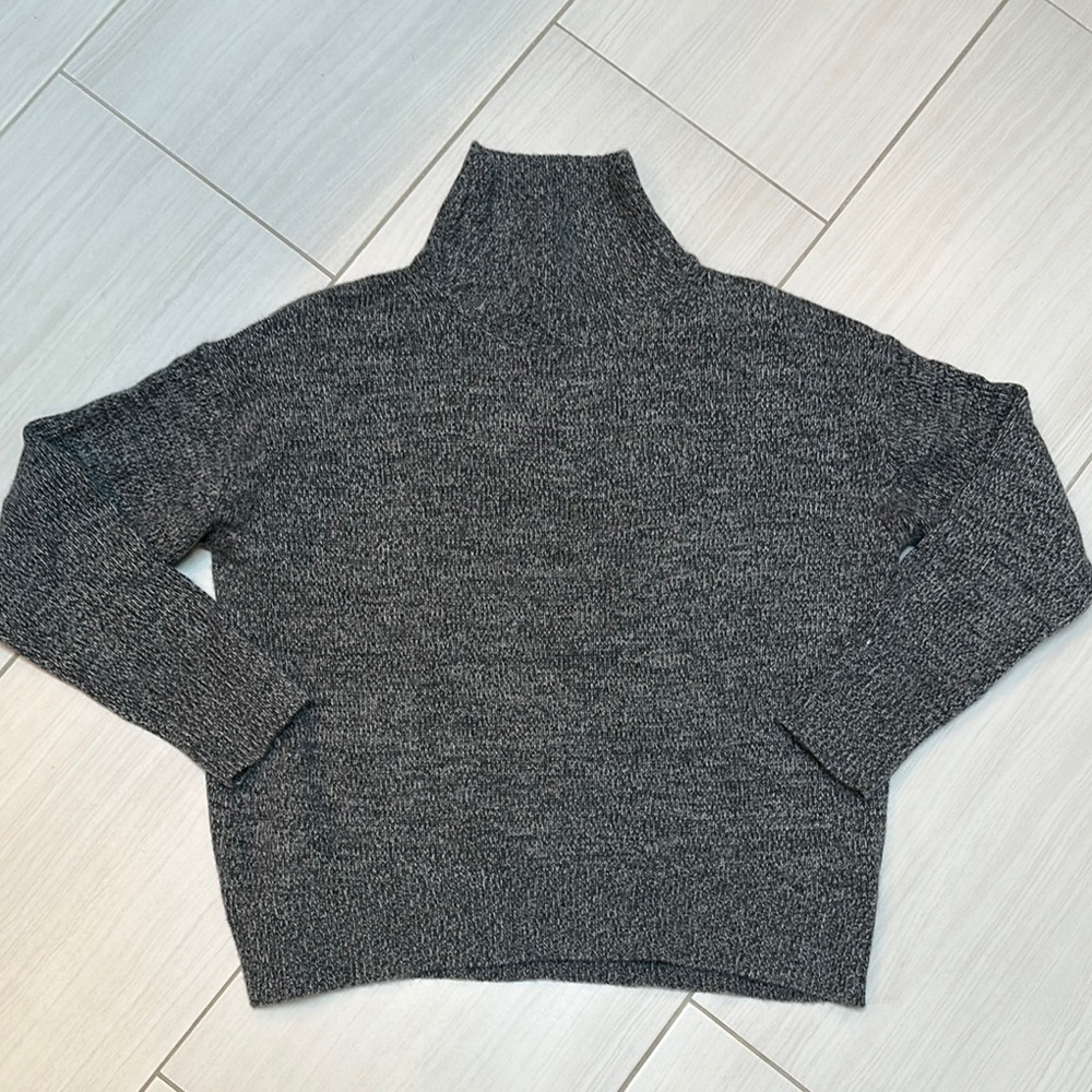 NakedCashmere Joslyn Turtleneck cashmere Sweater - Grey Melange